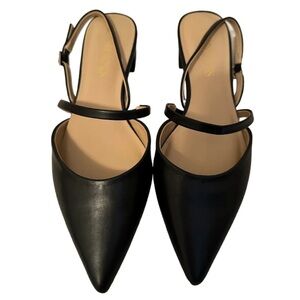 Dream Pairs Black Pointed Toe Flats